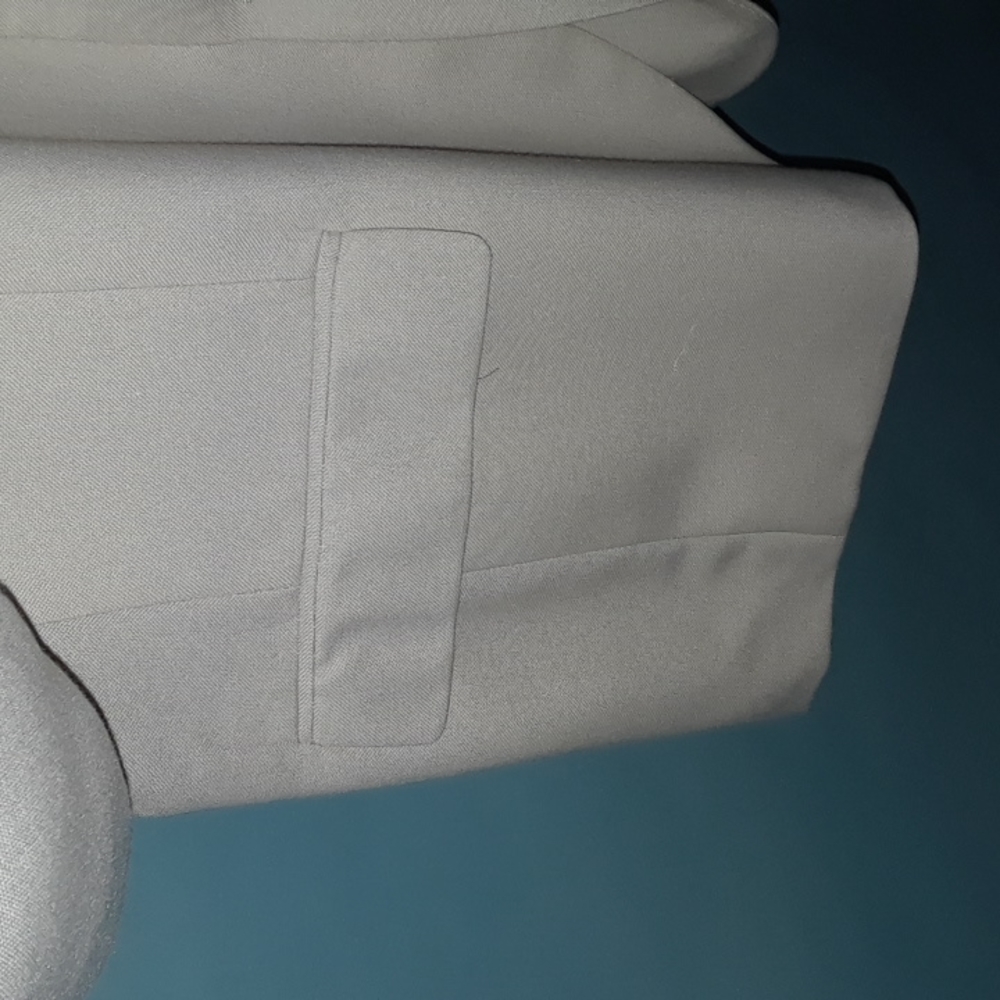UnWorn, Unaltered Stafford 44 Short Polyester Linen Mens Suit Slacks 32/32 - Picture 6 of 16
